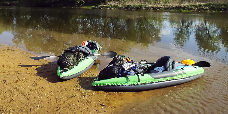 simply inflatable kayaks hero banner