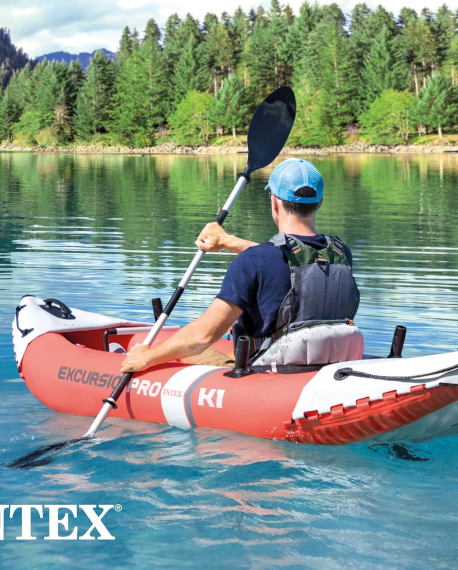 INTEX Excursion Pro Inflatable fishing kayak